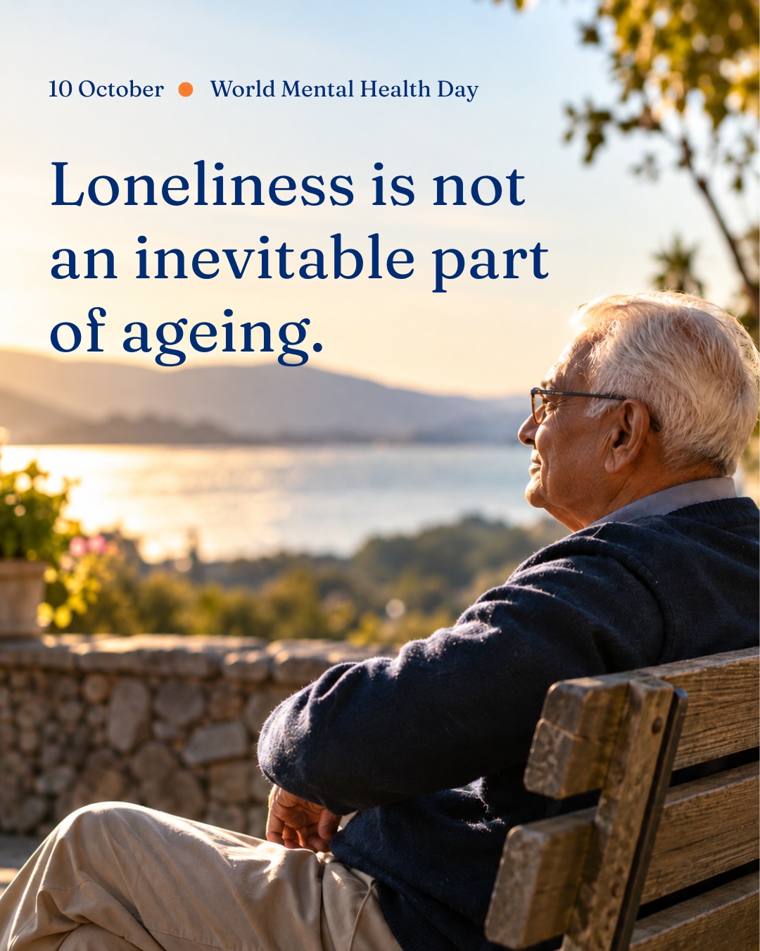 Loneliness is not an inevitable part of ageing — BAPU Foundation Instagram post